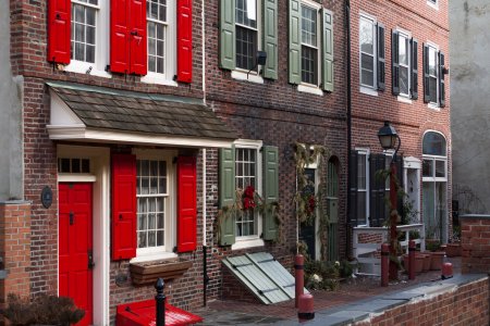 Elfreth&#039;s Alley, het oudste bewoonde straatje van de VS